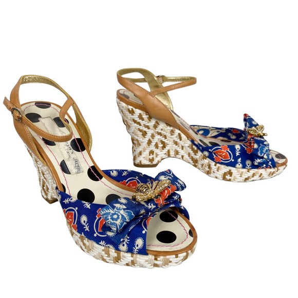 Christian Lacroix Shoes Christian Lacroix Wedge Sandal Wedge Sandal
